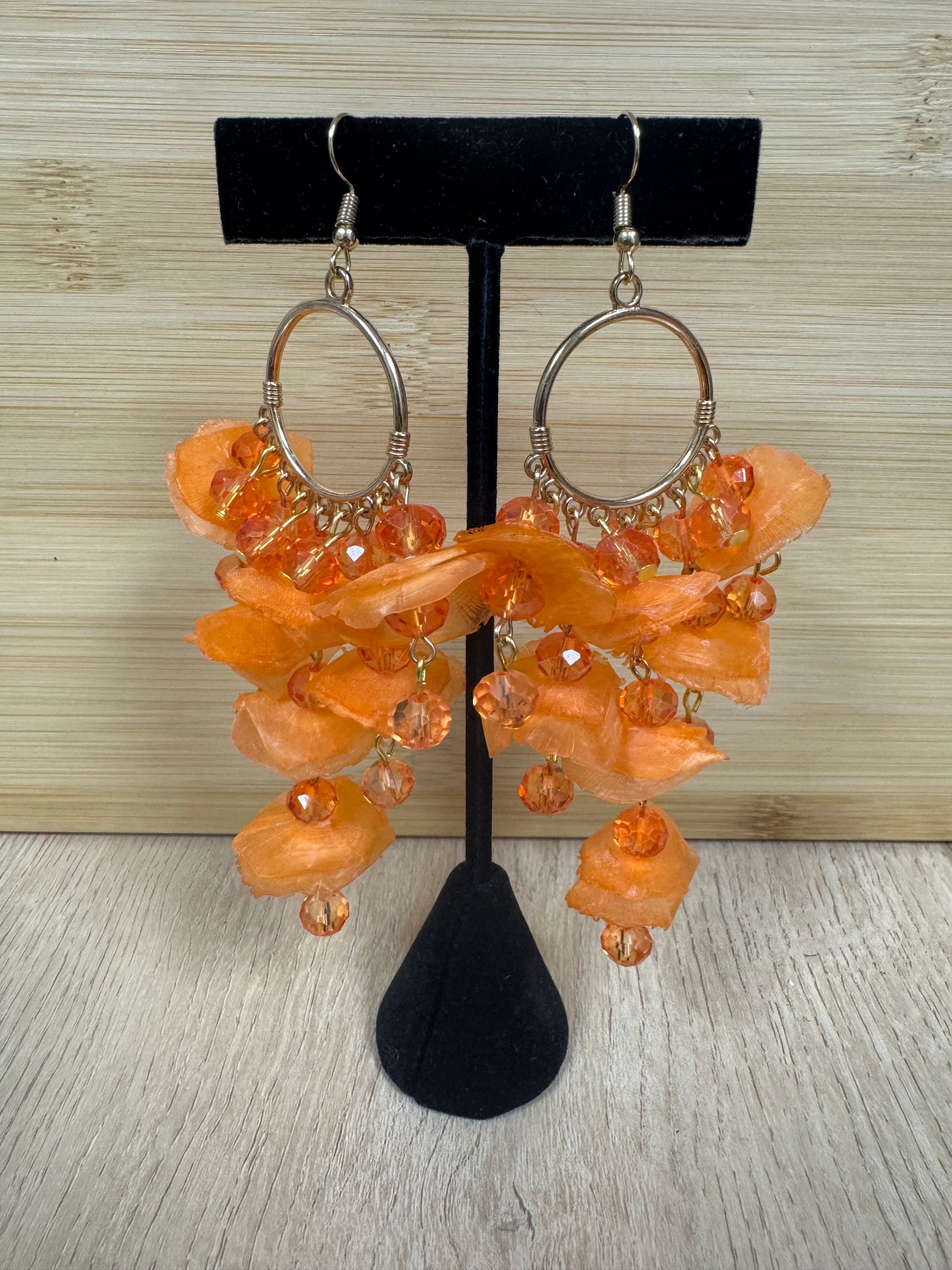Escama Earrings - Orange