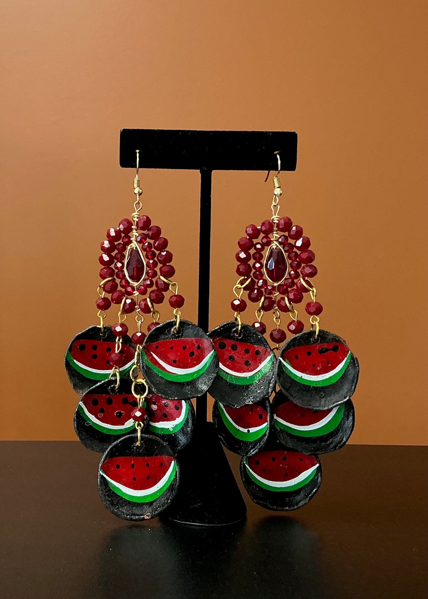 Platos con Sandía Earrings