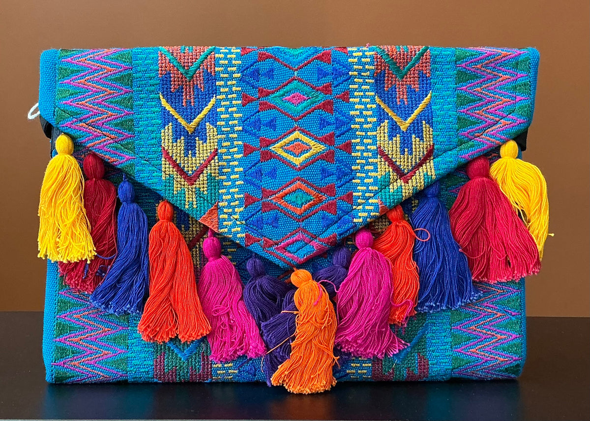 Embroidered Clutch