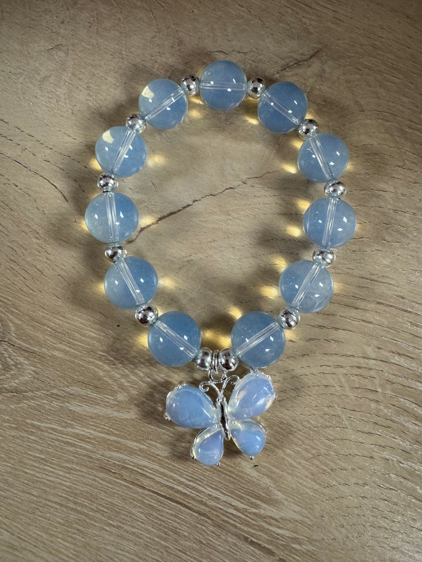 Butterfly Gemstone Bracelet