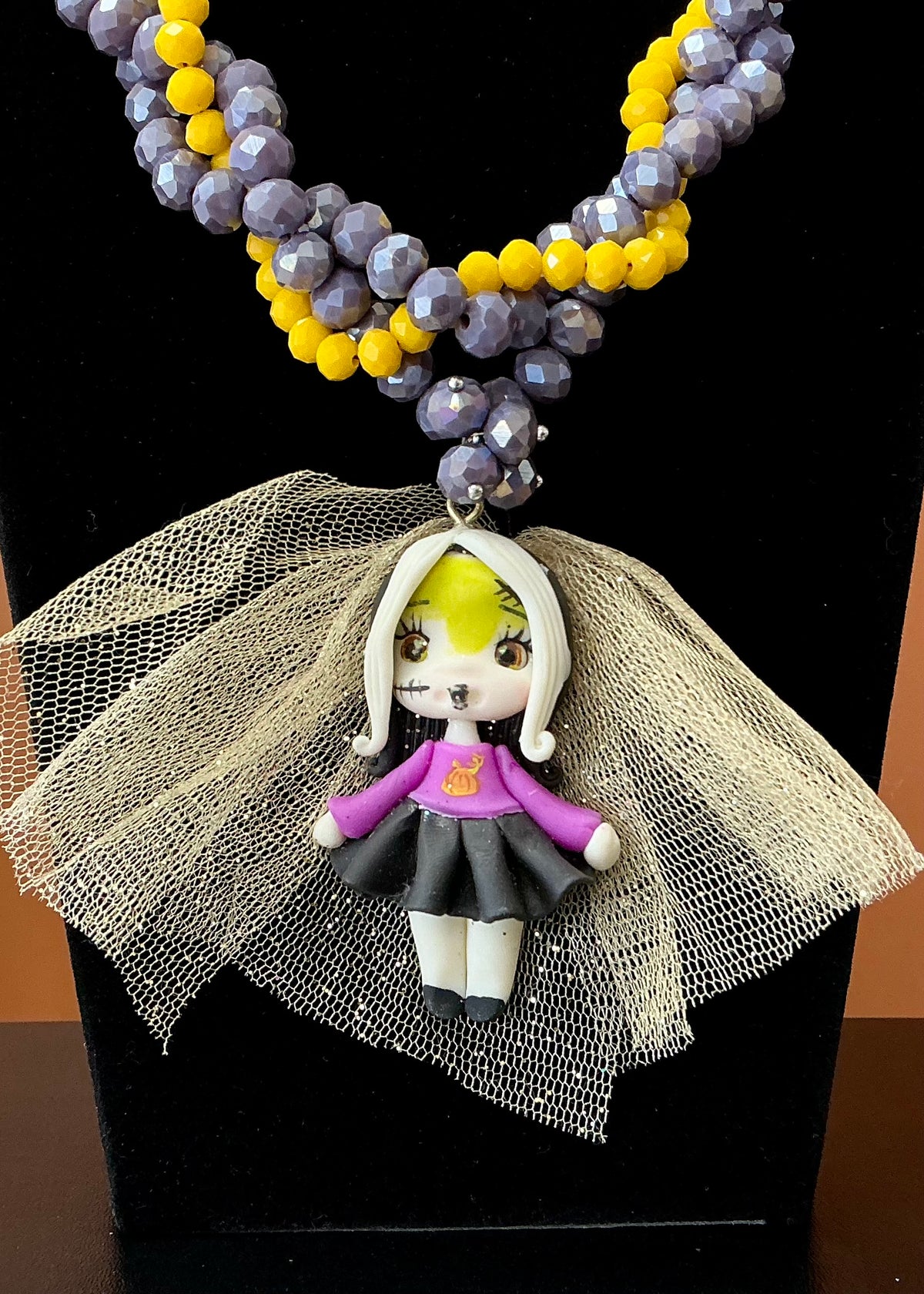 Frankenstein’s Monster Doll Necklace