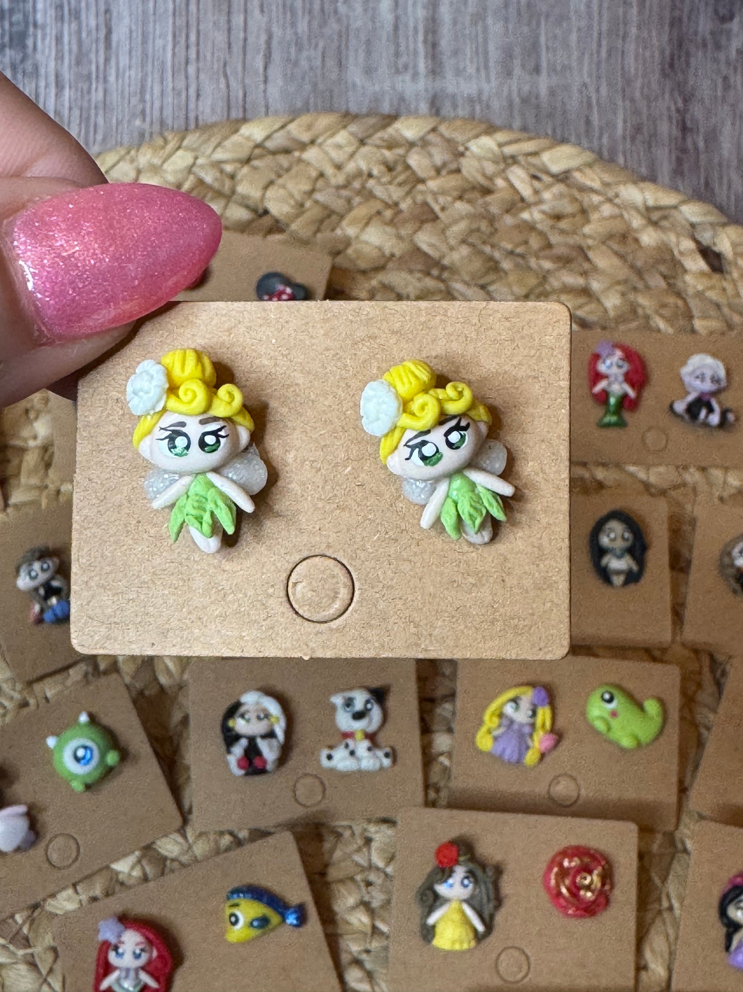 Tinkerbell Stud Earrings