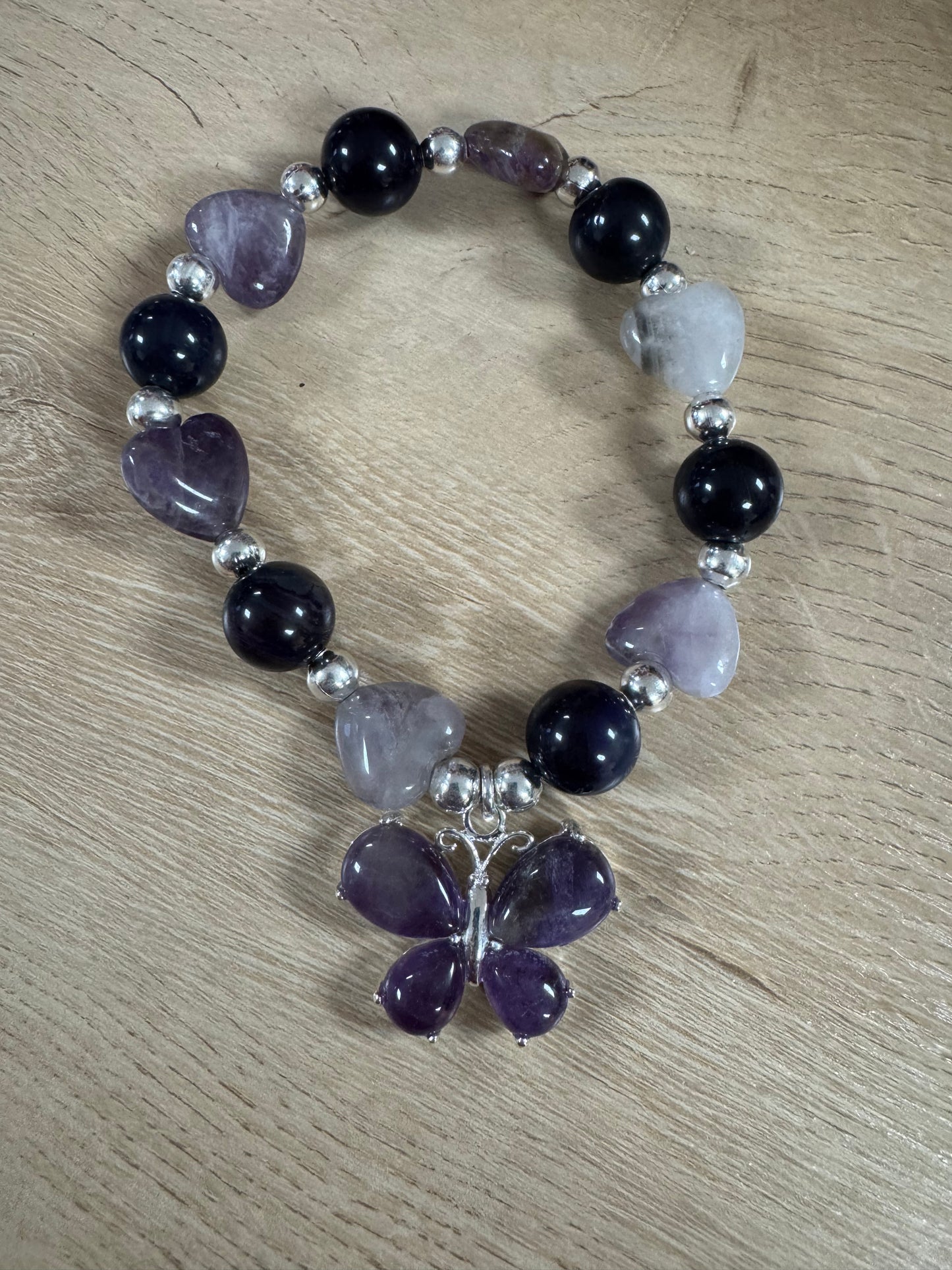 Butterfly Gemstone Bracelet