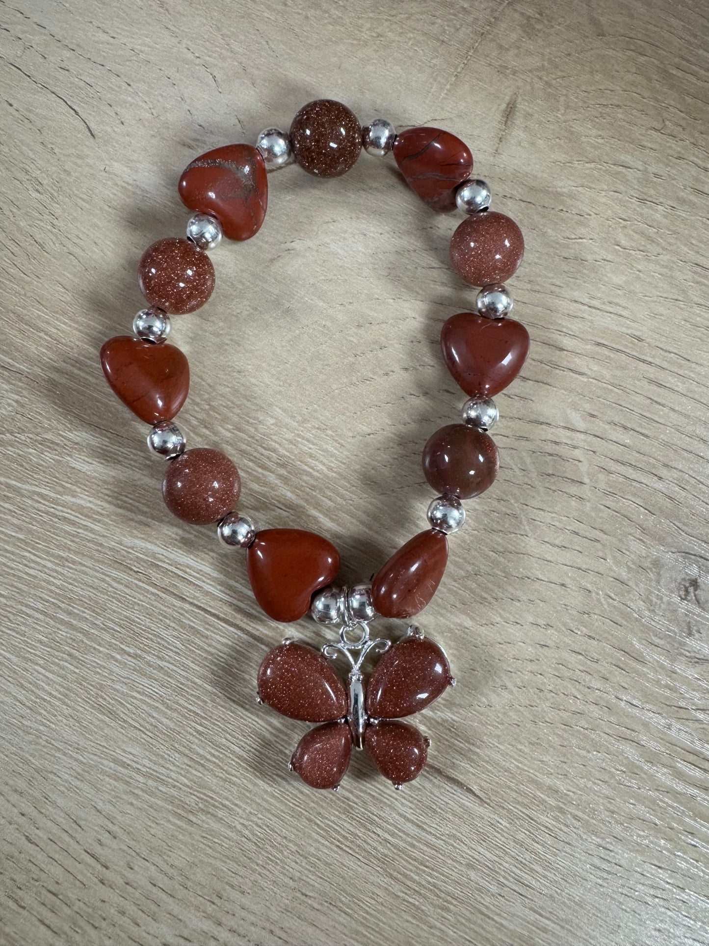 Butterfly Gemstone Bracelet