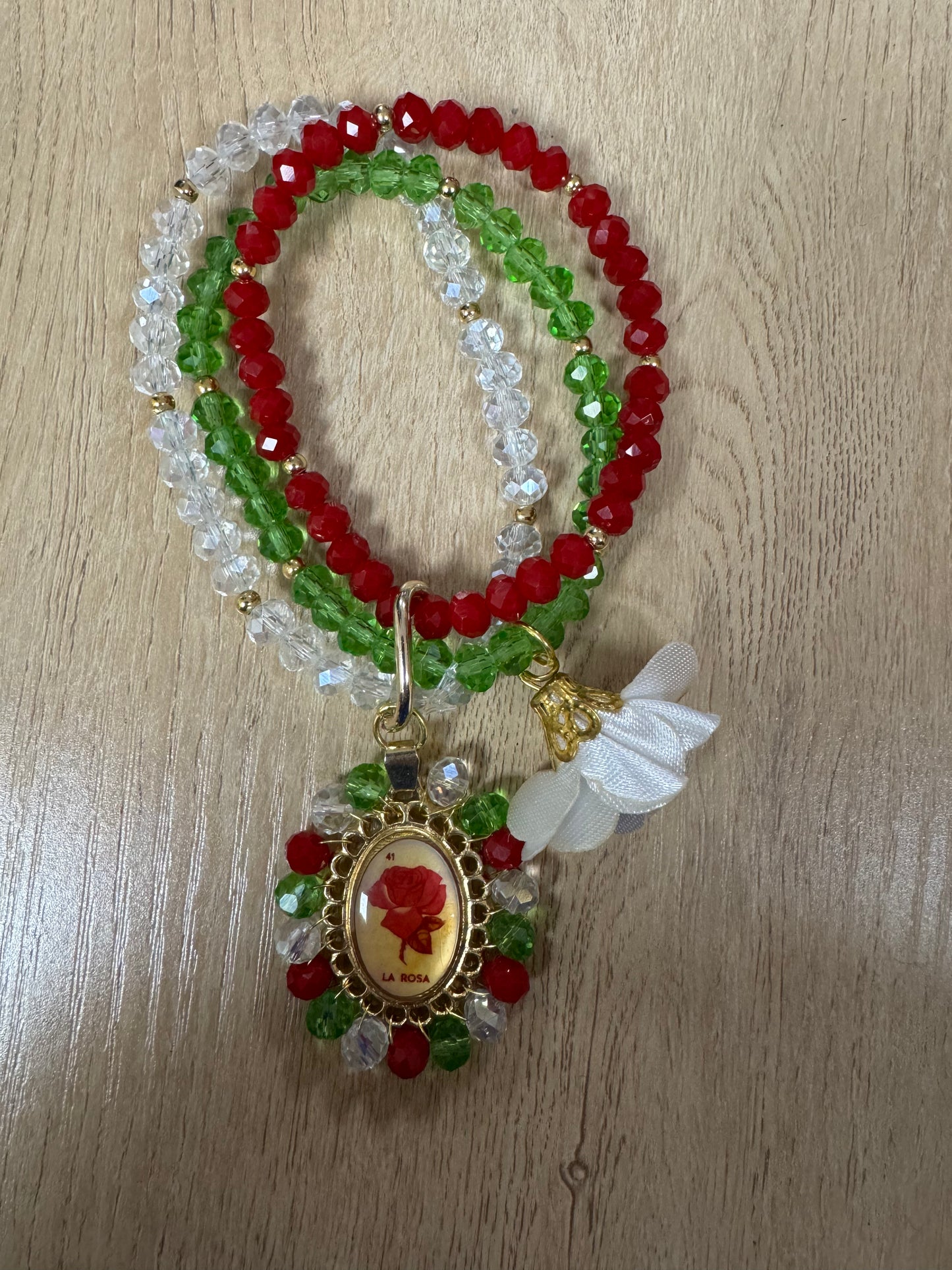 Lotería La Rosa Fin de Semana Bracelet