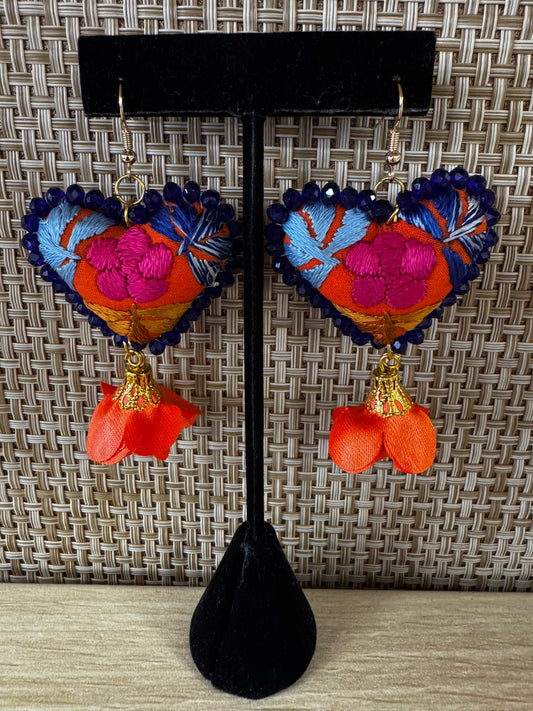Sunset Corazón Earrings