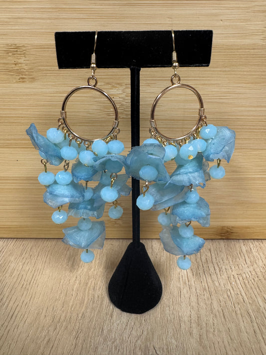 Escama Earrings - Sky Blue