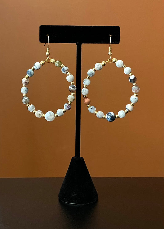 Beach Hoop Earrings