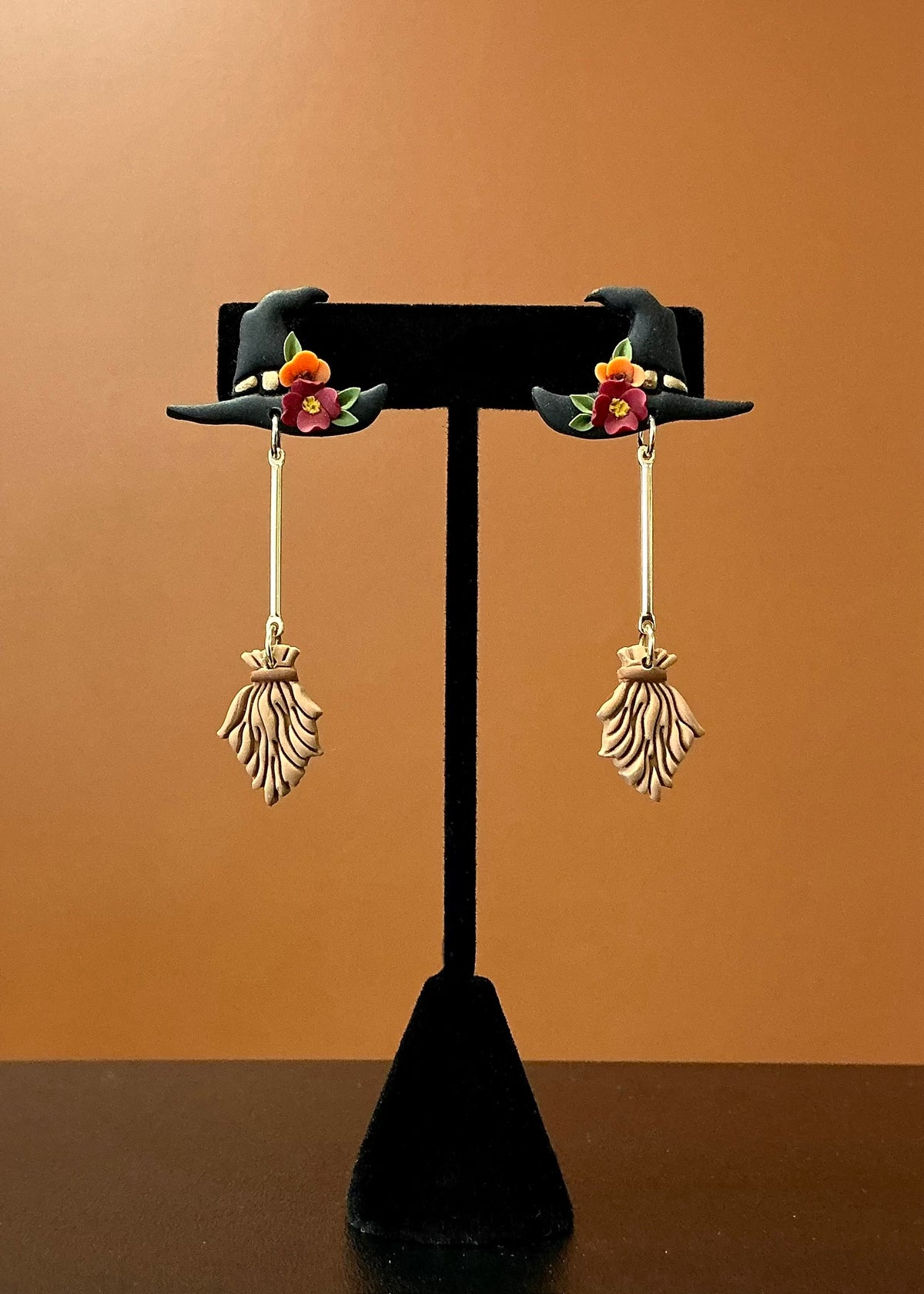 Witch’s Broom Earrings