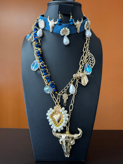 Corazon Vaquero Statement Necklace