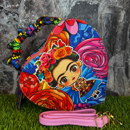 Artesanal Yute Handbag, Corazon Frida