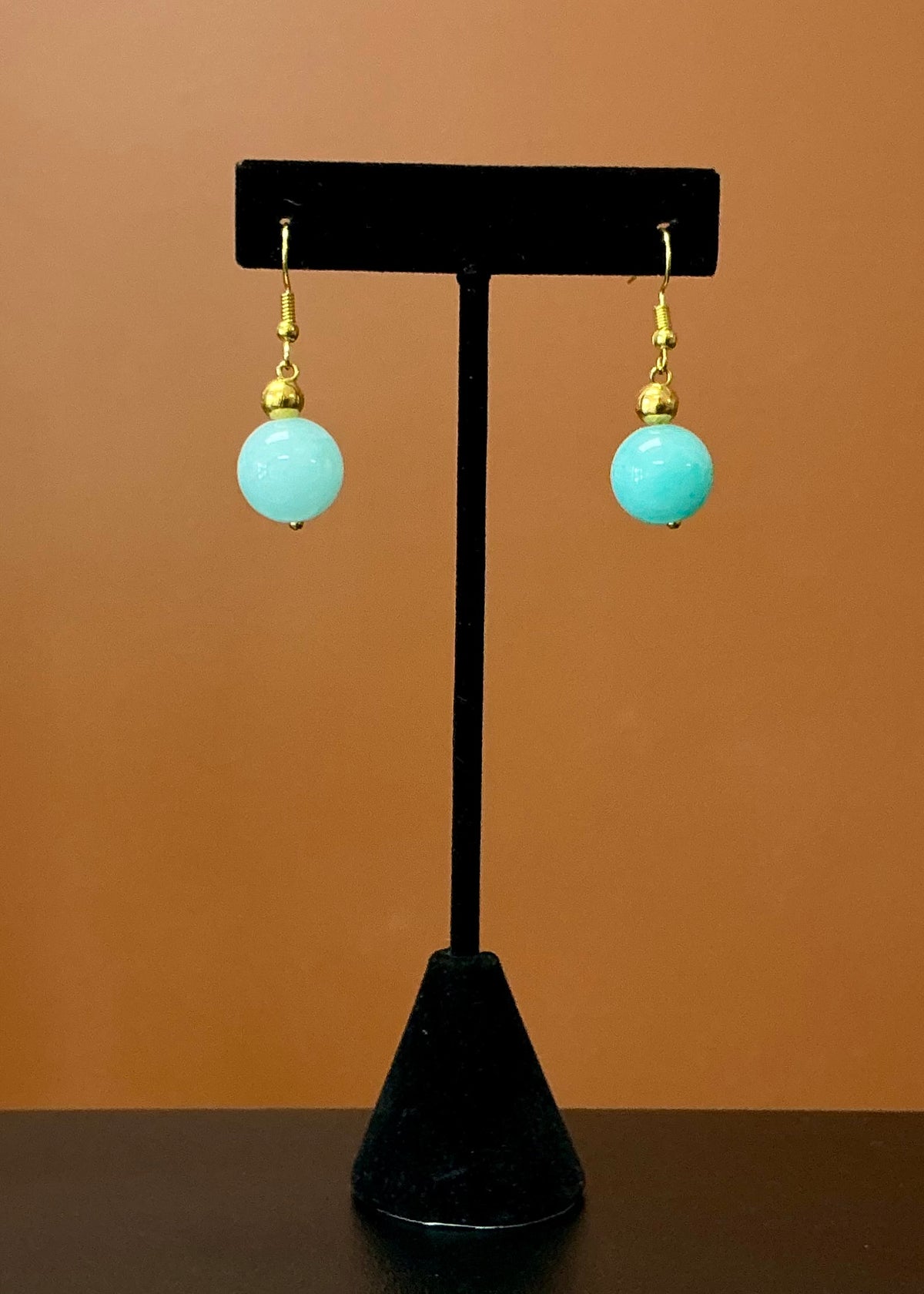 Teal Apatite Necklace & Earrings