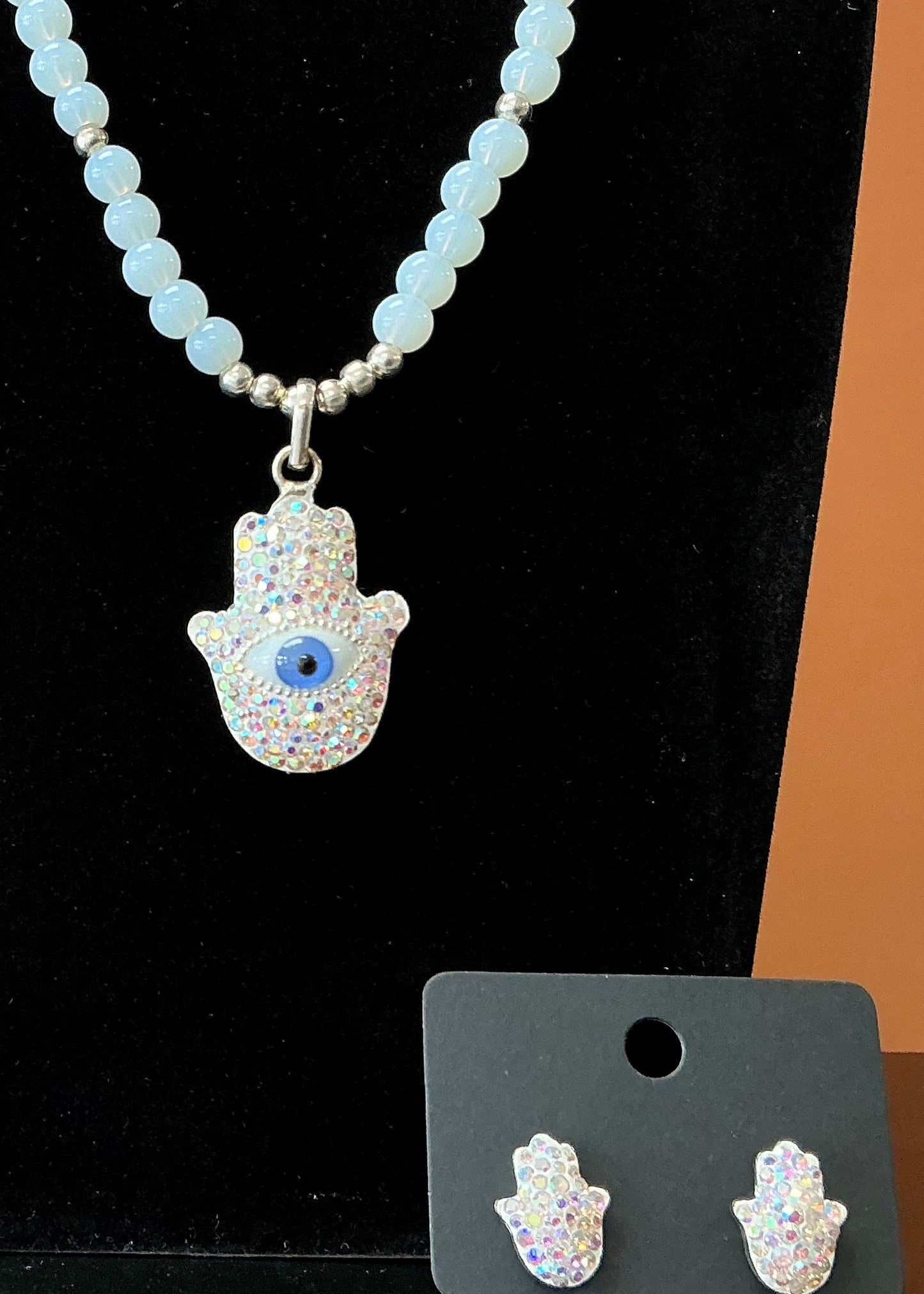 Mano Fatima Necklace & Earrings