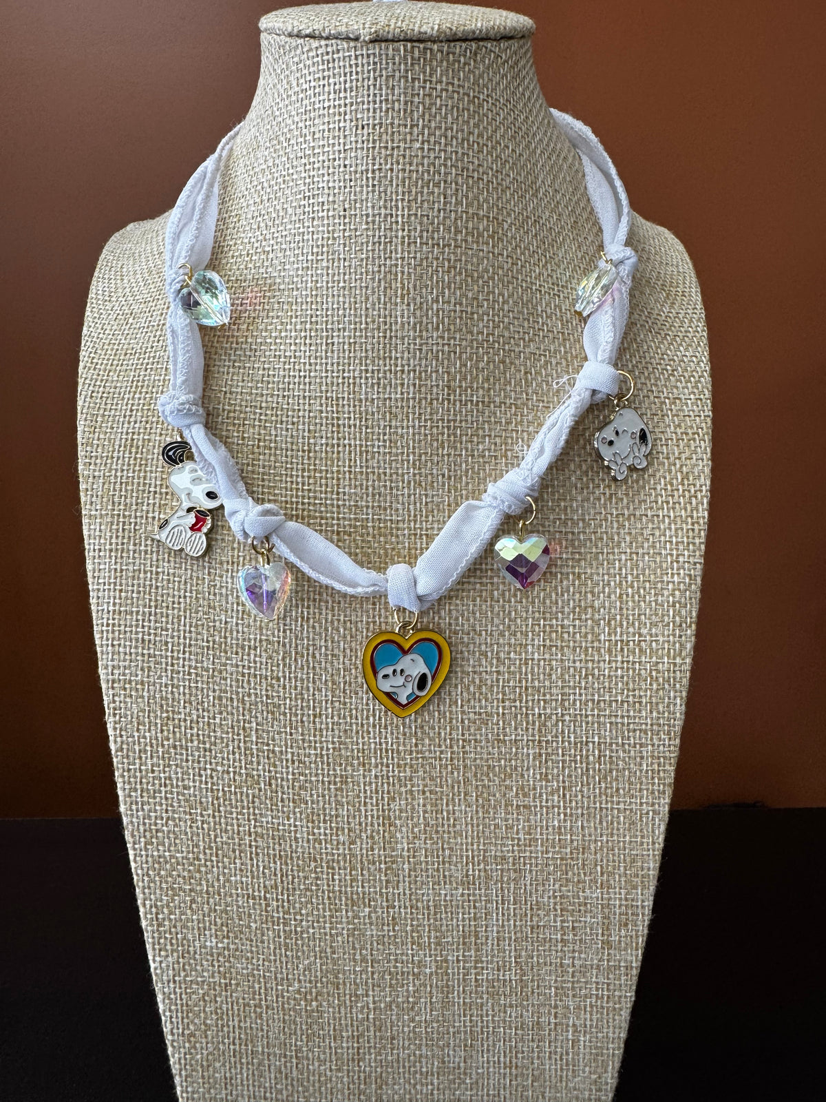 Snoopy Love Charm Choker