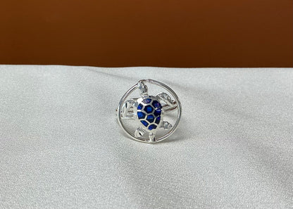 Sea Turtle Ring - Circle