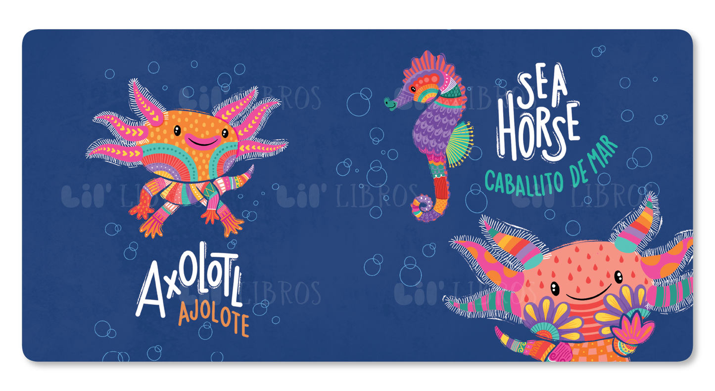 Alebrijes Animals / Animales (Bilingual English and Spanish)