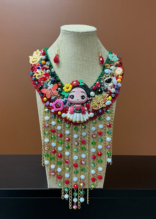 Orgullo Mexicana Necklace and Earrings