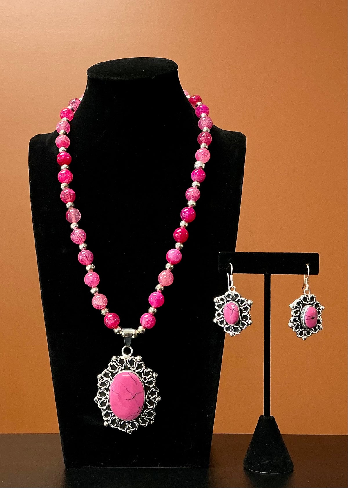 Energy Burst Necklace & Earrings