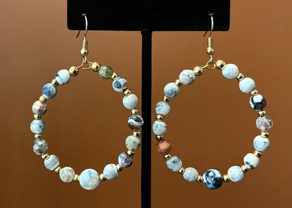 Beach Hoop Earrings