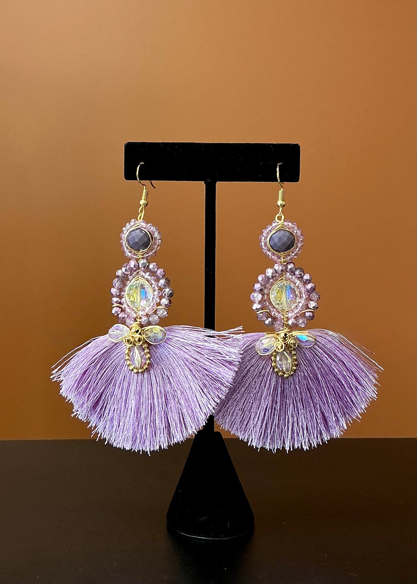 Royal Purple Earrings