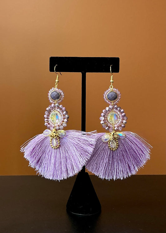 Royal Purple Earrings