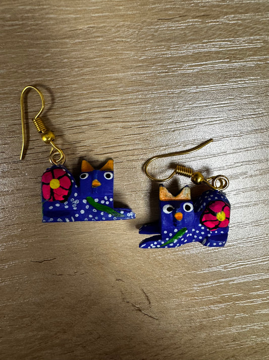 Gatito Alebrije Earrings
