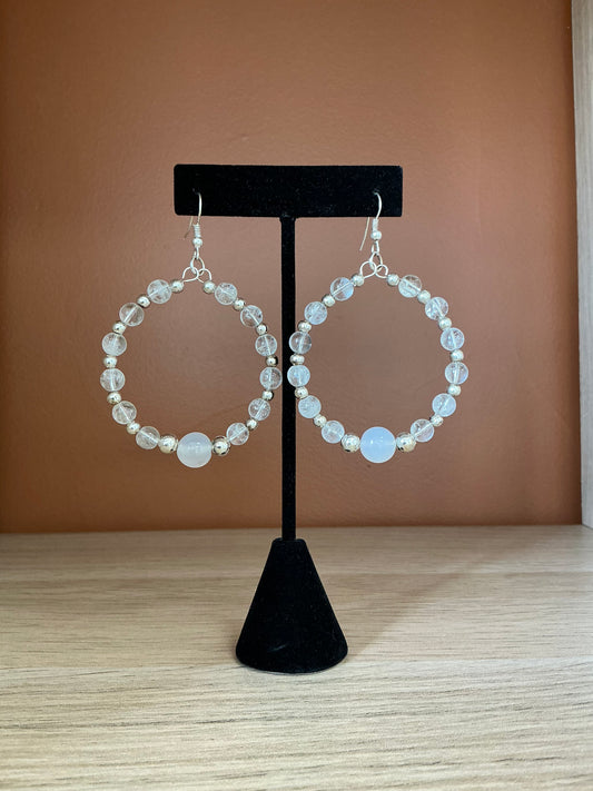 Luna - Hoop Earrings