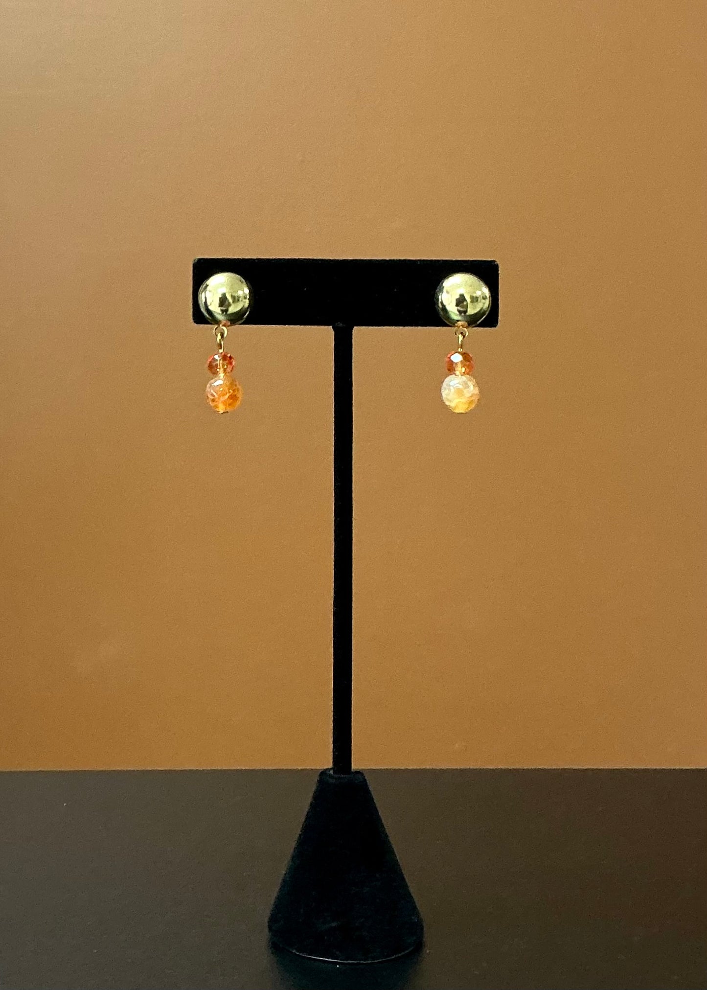 Corazón Sagrado - Orange Jewelry Set