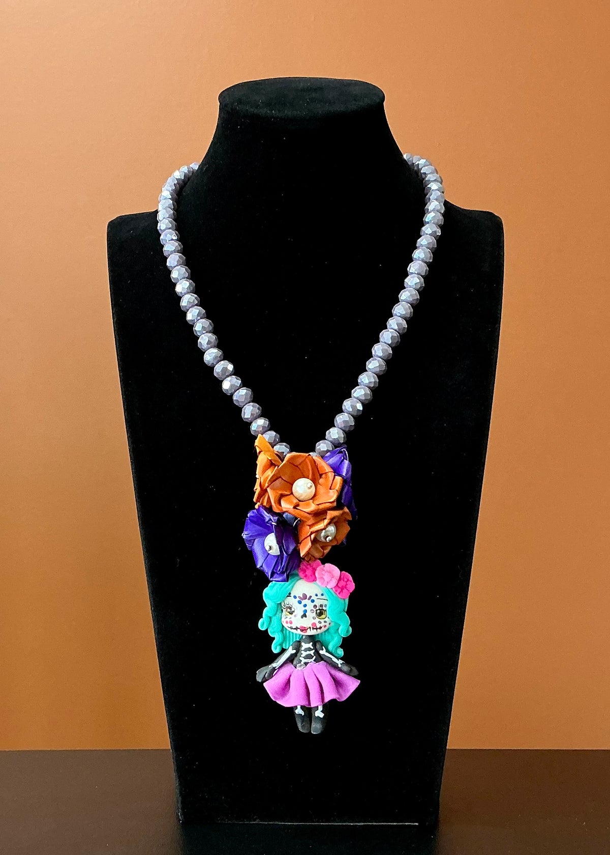 Skeleton Doll Necklace
