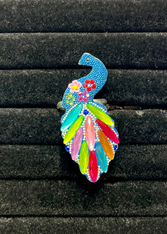 Peacock Ring