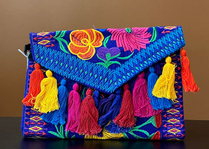 Embroidered Clutch