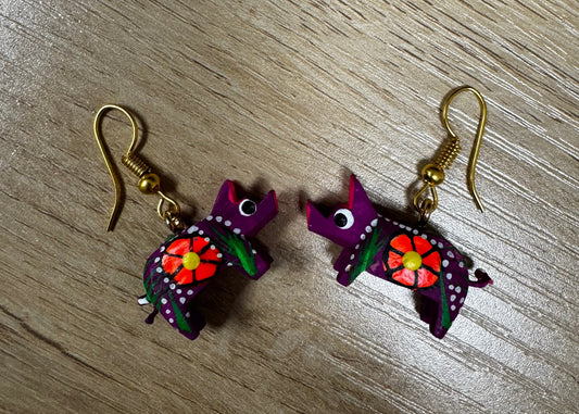 Cerdito Alebrije Earring