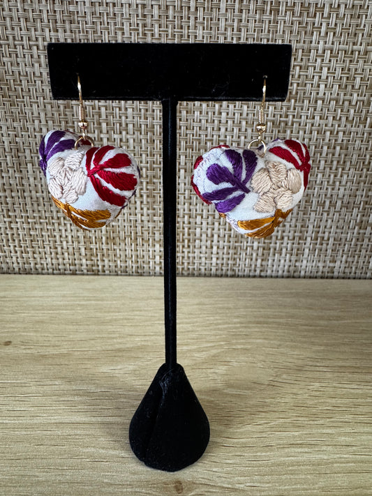 Warm Autumn Day Corazón Earrings