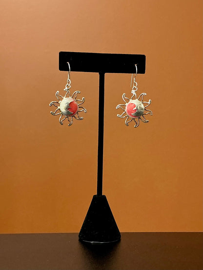 Pink Eclipse Necklace & Earring Set