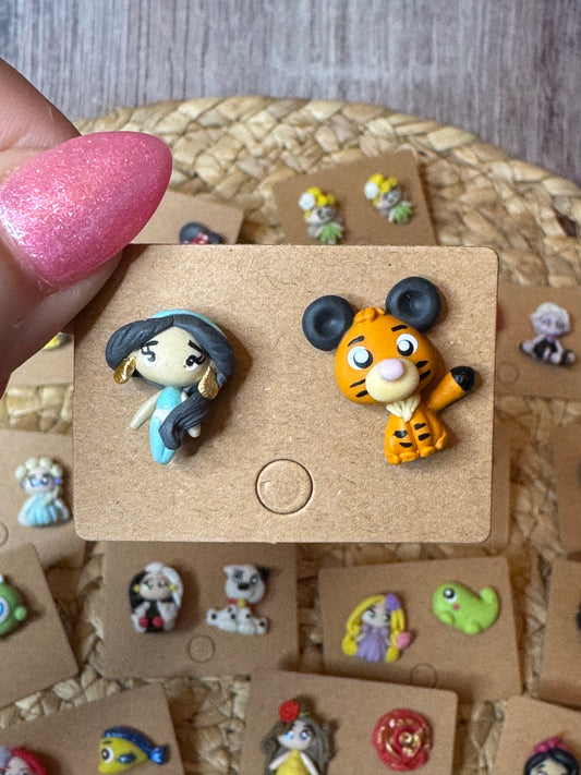 Jasmine & Roger Stud Earrings