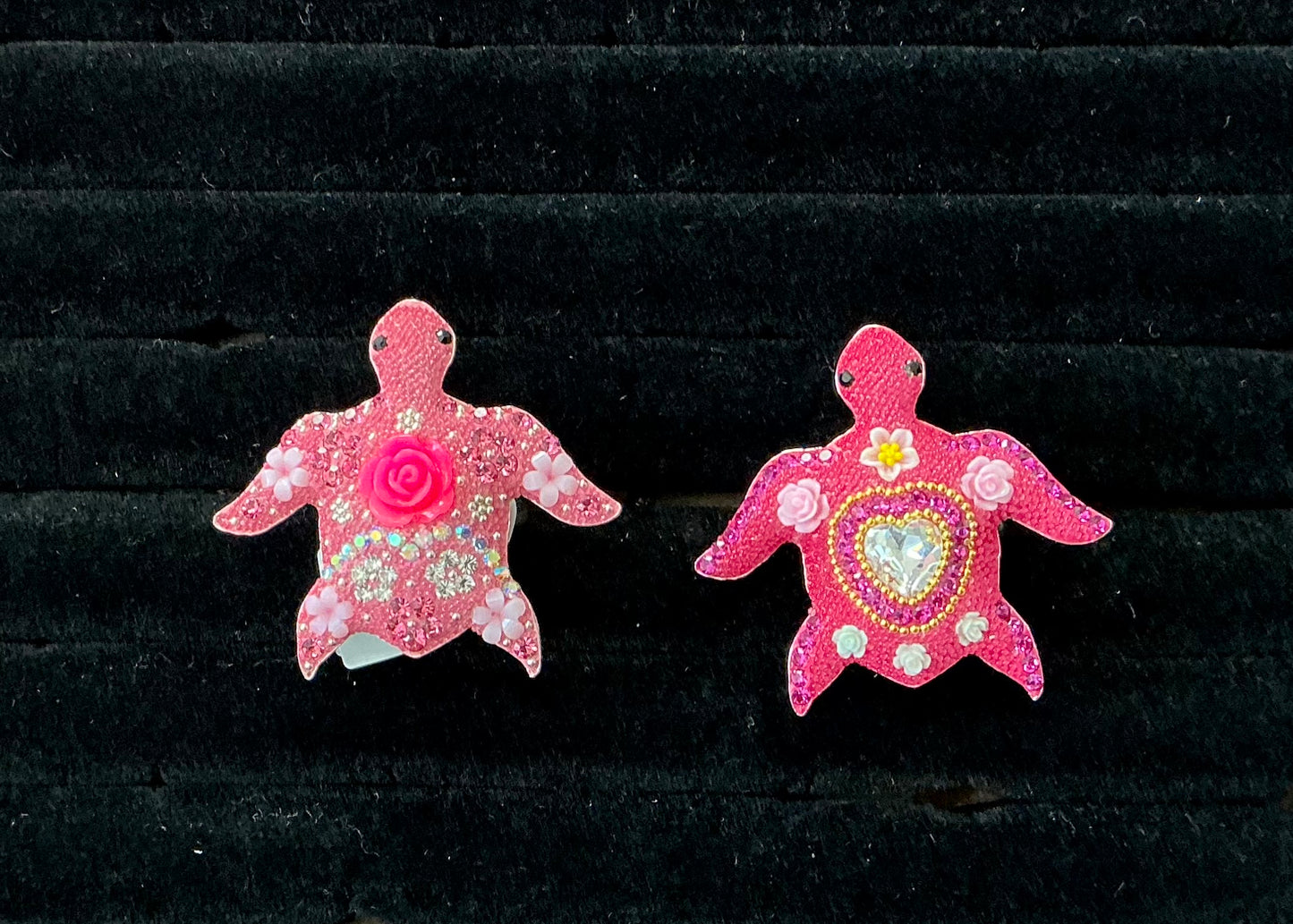 Pink Turtle Ring