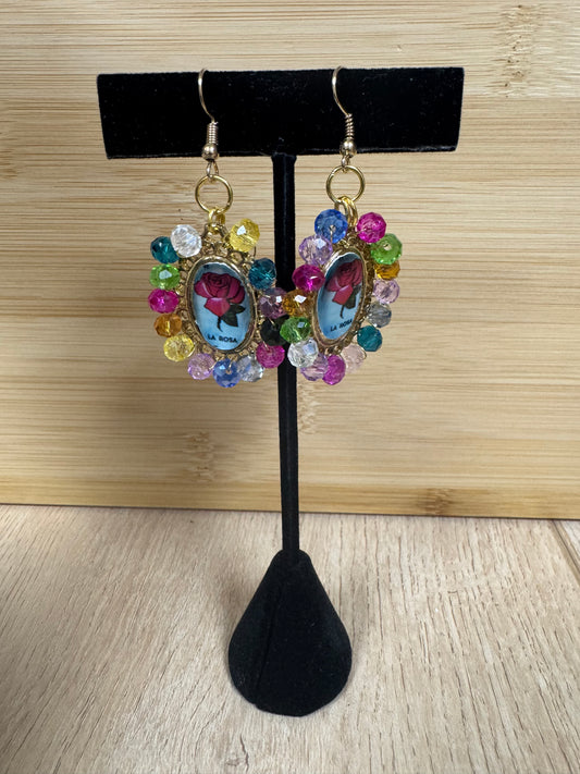 La Rosa Lotería Earrings