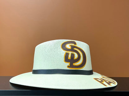 Padres Hand-painted Hat - Beige