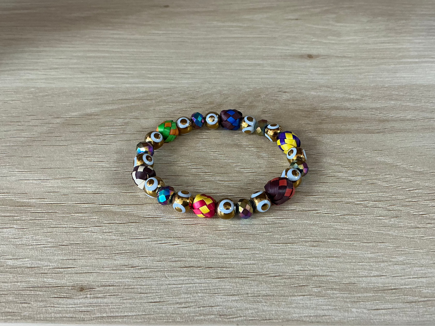 Alegría Mexicana Woven Bead Bracelet