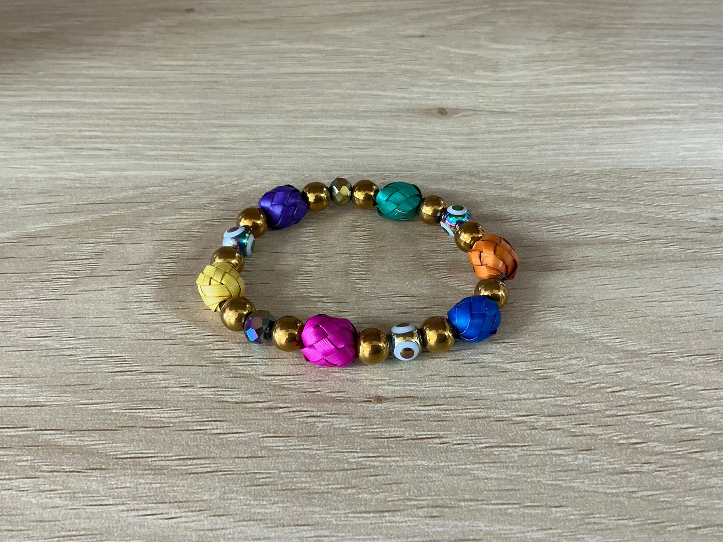 Alegría Mexicana Woven Bead Bracelet