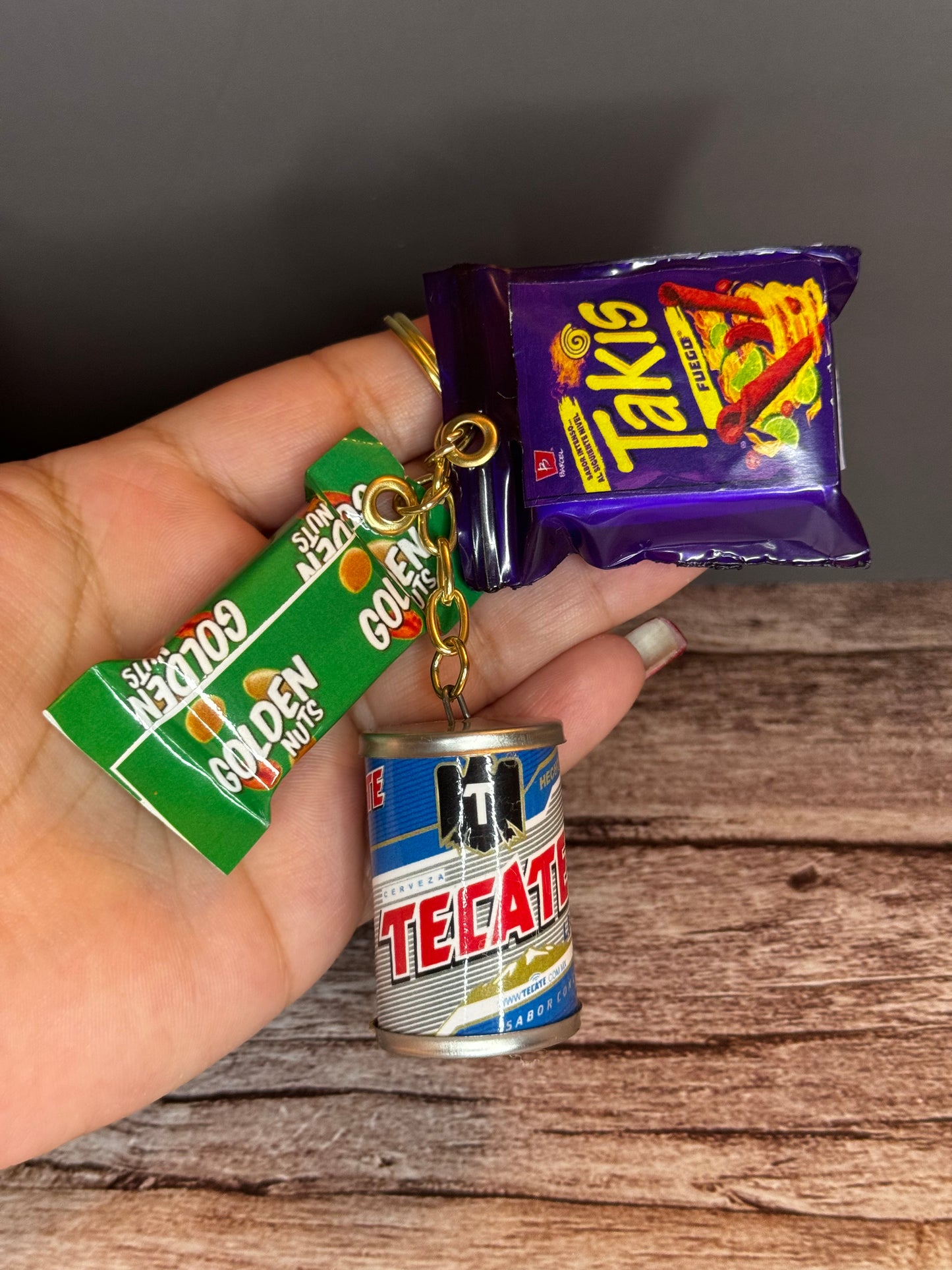 Tecate Light Keychain