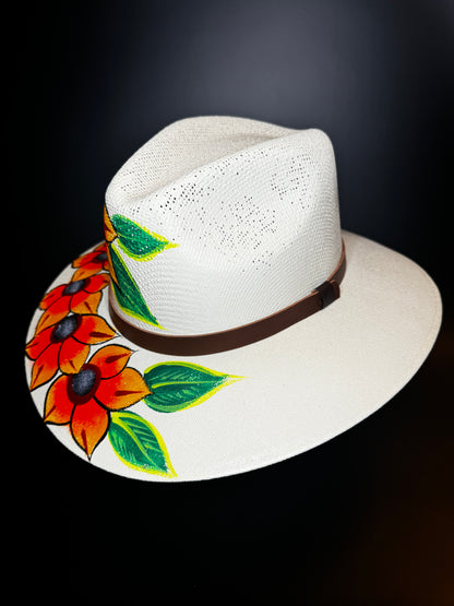 Mexican Hand-painted Hat