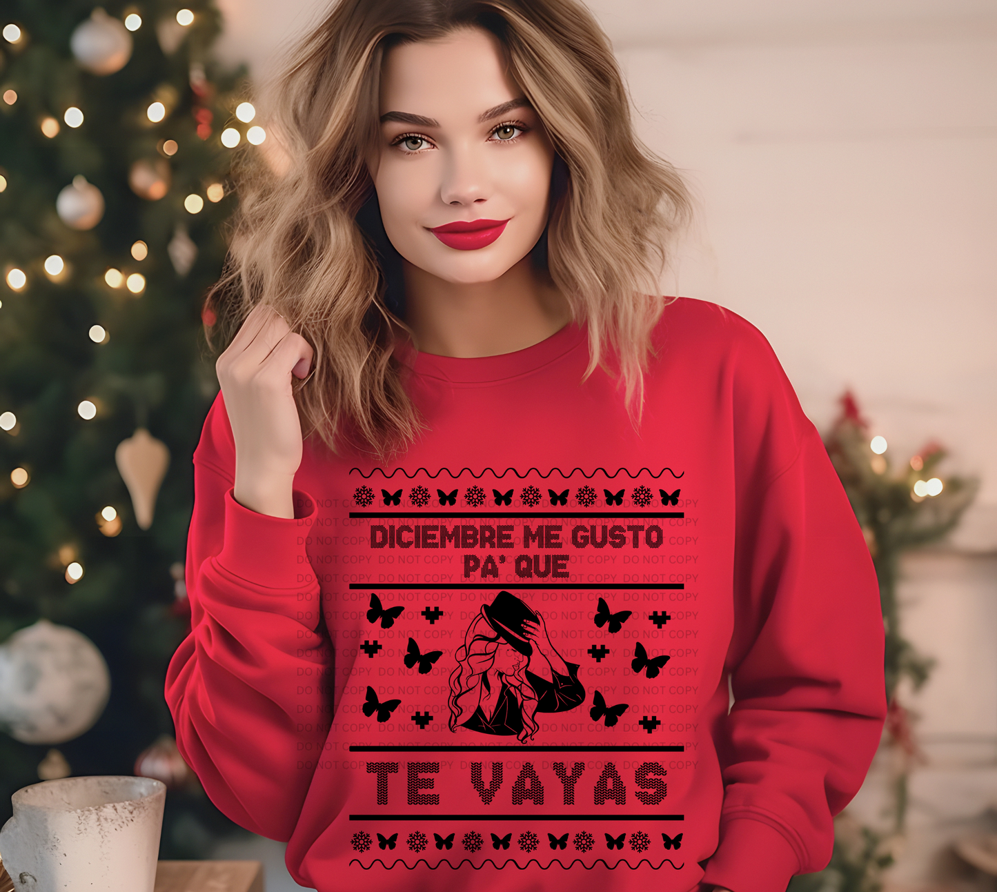 Diciembre Me Gusto Crewneck