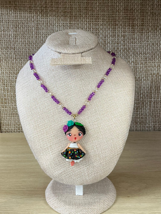 Muñequita Mexicana Necklace