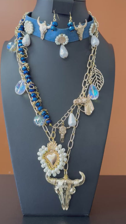 Corazon Vaquero Statement Necklace