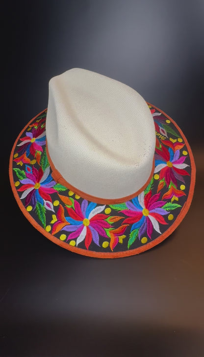 Mexican Embroidered Hat