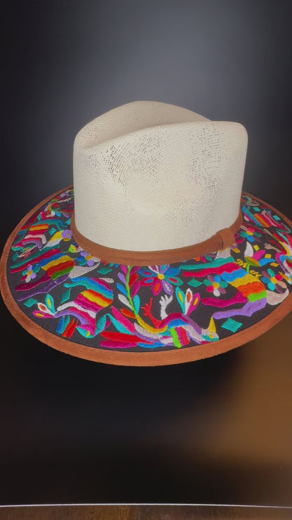 Mexican Embroidered Hat