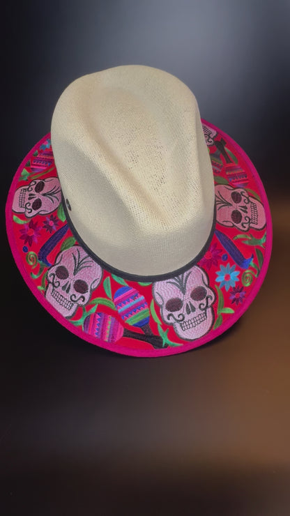 Mexican Embroidered Hat