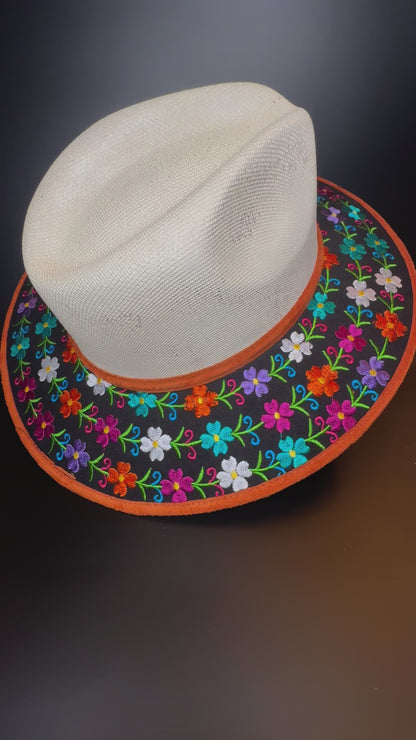 Mexican Embroidered Hat