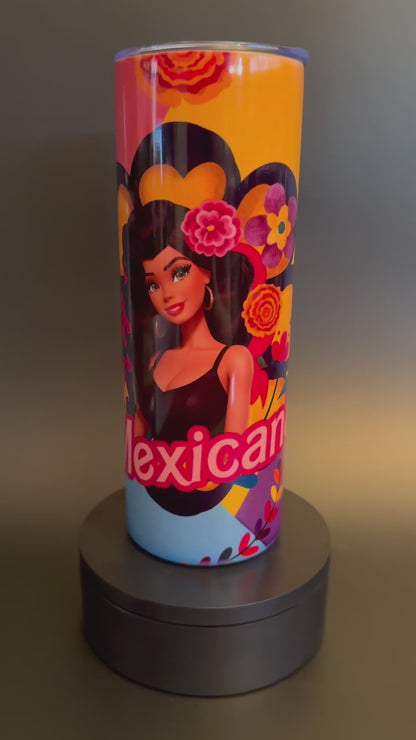 Mexicana Barbie 20oz Tumbler